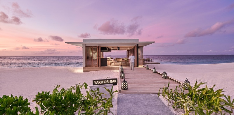 Alila Kothaifaru Maldives Бар На Пляже