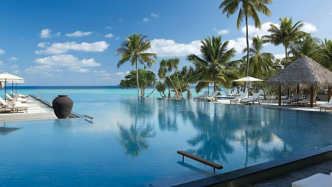 Four Seasons Resort Maldives At Landaa Giraavaru Бассейн Отеля