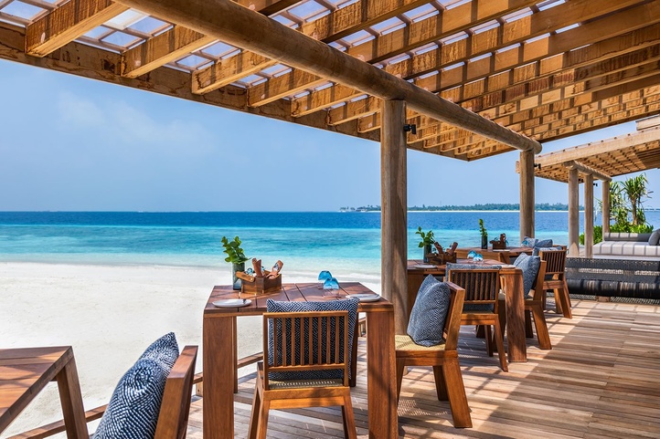 Alila Kothaifaru Maldives Бар На Пляже