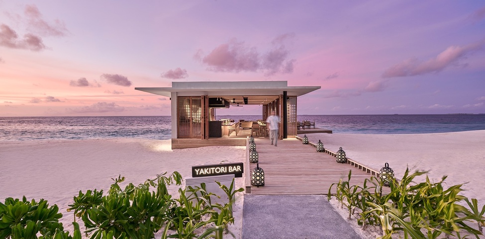 Alila Kothaifaru Maldives Бар На Пляже