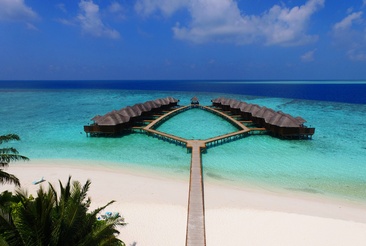 Fihalhohi Maldives Водные Виллы