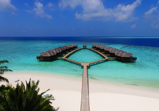 Fihalhohi Maldives Водные Виллы