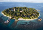 Bandos Maldives Вид Острова Сверху
