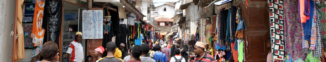 Прогулка по старой части Stone Town, Занзибар,Танзания